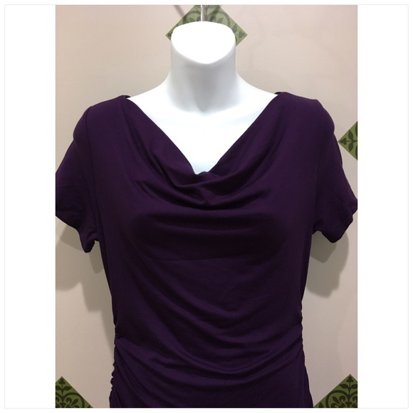 NWT Patty Boutik Mama Purple Maternity Dress, Size Small - Picture 9 of 12